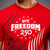 UFC Freedom 250 Official Weigh-In Tshirt - Red