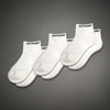 Venum Essential Ankle Socks (Set of 3 pairs) - White/Black