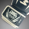 Venum Elite Boxing Gloves - White/Navy Blue