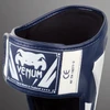 Venum Elite Standup Shin guards - White/Navy Blue