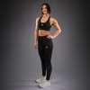 Venum Lazer Women's Sports Bra - Black/Yellow