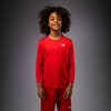Venum Lineup Youth Performance Long Sleeve T-Shirt Red/White
