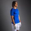 Venum Lineup Half Sleeve Compression Shirt Royal - Blue/White