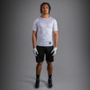 Venum Lineup Half Sleeve Compression Shirt - White/Black
