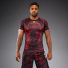 Venum 20th Anniversary Short Sleeve Rashguard - Black/Red
