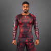 Venum 20th Anniversary Long Sleeve Rashguard - Black/Red