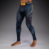 Venum x TEKKEN 8 Spats - Yoshimitsu - Black/Orange