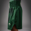 Venum Attack Kids Boxing Shorts - Forest Green/ Off White