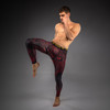 Venum Quetzal Fury Spats - Black/Fury Red/ Tangerine