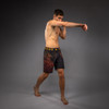 Venum Quetzal Fury Fightshorts - Black/Fury Red/ Tangerine