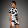 Women’s UFC Zenith by Venum White Authentic Fight Week Performance Short Sleeve Rashguard