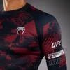 Men's UFC Zenith by Venum Burgundy Authentic Fight Week Performance Long Sleeve Rashguard