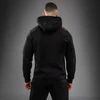 Men's UFC Zenith by Venum Black Authentic Fight Week Pullover Hoodie