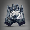 Venum Elite Football Gloves - Navy/Silver