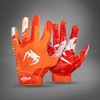 Venum Elite Football Gloves - Orange/White