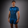 Venum No Gi Short Sleeve Rashguards - Indigo