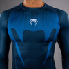 Venum No Gi Long Sleeve Rashguards - Indigo