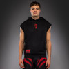 Venum x Mike Tyson Tiger Sleeveless Hoodie - Deep Black/Intense Red