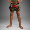 Venum Inferno Kids Muay Thai Shorts - Army Green/Orange
