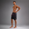 Venum G-Fit Air Men's Fight Shorts - Deep Black/Fire Red