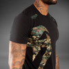Venum Original Giant T-Shirt - Black/Forest-Camo