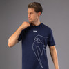 Venum Giant Connect T-Shirt - Navy Blue