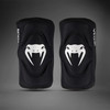 Venum Gel Kontact Knee Pads - Black/Silver