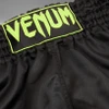 Venum Classic Muay Thai Short - Black/fluorescent yellow