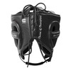Everlast Elite Pro Leather Headgear with Cheek - Black