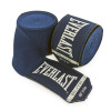 Everlast Blue Elite Boxing Shoe, Glove and Hand Wrap Bundle
