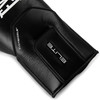 Everlast Elite Pro Leather Lace Up Training Boxing Gloves - Black