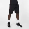 Everlast Men's Basketball Performance Shorts - Black/Red