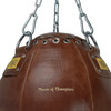 Everlast 1910 Pro Leather Body Shot Punching Bag 70lb - Brown