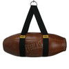 Everlast 1910 Pro Leather Torpedo Punching Bag 60lb - Brown