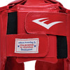 Everlast Amateur Competition Headgear With Cheek - Red
