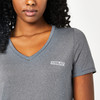 Everlast Women's V-Neck Mesh T-Shirt - Gray