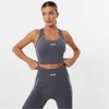 Everlast Women's Paneled Sports Bra - Grey