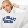 Everlast Women's Boxing Cropped Hoodie - Off-White