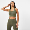 Everlast Women's High Support Mesh Back Bra - Khaki