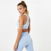 Everlast Women's Seamless Crop Bra - Navy Blue