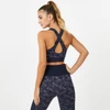 Everlast Women's Camo V-Neck Bra - Blue