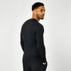 Everlast Men's Long Sleeve Base Layer Top - Black