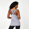 Everlast Women's Cross Back Tank Top - Grey