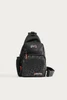 Rival Crossbody Bag with Water Bottle Compartment - Black