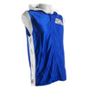 Rival Dazzle Sleeveless Ring Jacket with Hood - Blue/White