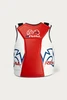 Rival Body Protector - Red/White/Blue