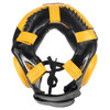 PRO COMBAT Traditional Face Saver Headgear // Black/Yellow