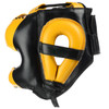 PRO COMBAT Traditional Face Saver Headgear // Black/Yellow
