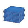 Century Reversible 2 Color 3/4" Thick Puzzle Sport Mat - Blue/Cardinal