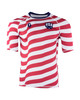 Gameness USA Stripes Short Sleeve Rash Guard